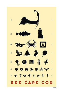 Cape Cod Eye Chart