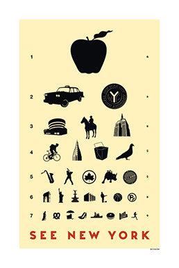 New York Eye Chart